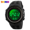 SKMEI Brand Men Sports Watches Fashion Chronos Countdown Waterproof LED Digital Watch Man Military Wrist Watch Relogio Masculino