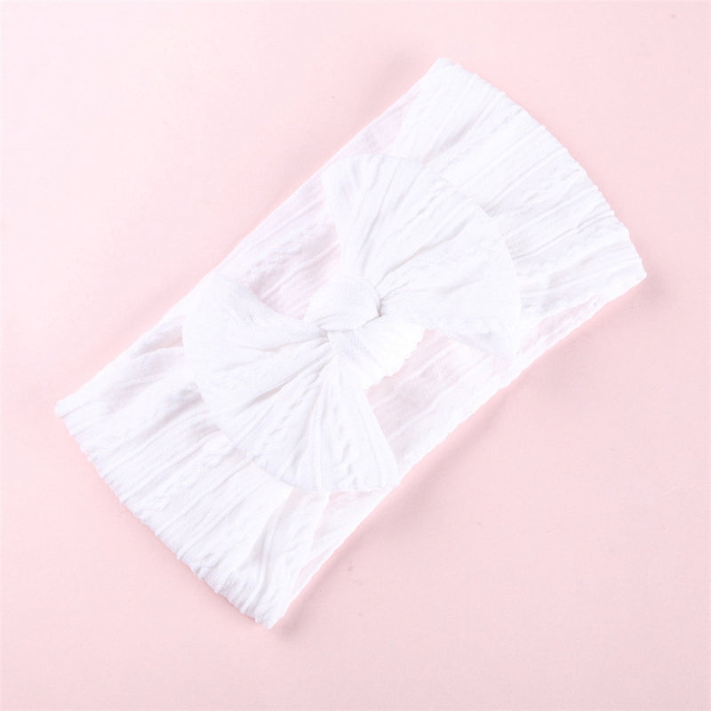 BalleenShiny Fashion Florals Headband Newborn Baby Elastic Princess Hairbands Child Kids Pearl Fresh Style Cute Headwear Gifts