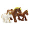 Zoo Animals Series Set Big Size Building Blocks Assemble Accessories Cute Birds Beasts Elephant Tiger Bricks Education Toys Kids