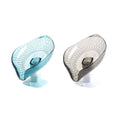 2PCS Suction Cup Soap dish For bathroom Shower Portable Leaf Soap Holder Plastic Sponge Tray For Kitchen Bathroom accessories