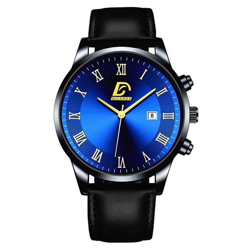 2022 Fashion Mens Gold Stainless Steel Watches Luxury Minimalist Quartz Wrist Watch Men Business Casual Watch relogio masculino