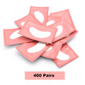 200/400Pairs Hydrogel Patches Eyelash Extension Patch Eyelashes Patch Lash Extension Supplies Under Eye Patches Eye Pads Patch