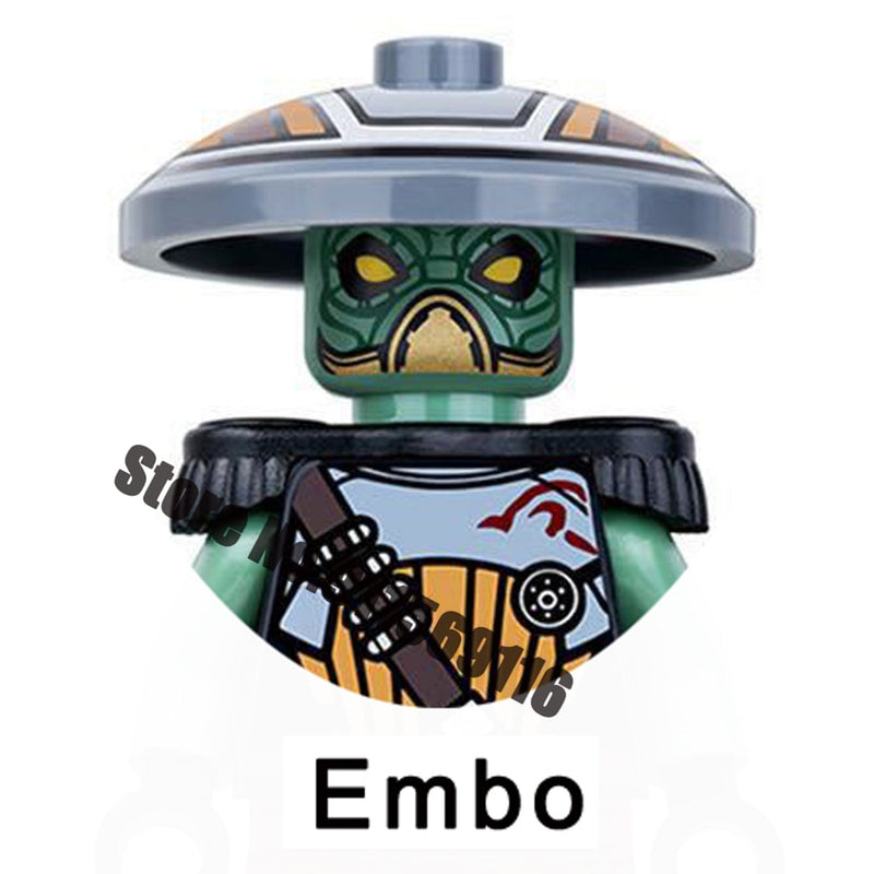 Tusken Raider Building Blocks Jawas Rebel Troopers Leia Embo Ewoks Finn Starkiller Amidala Gamorrean Brick Action Figure Toys