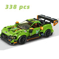 Racing Car City Speed Champions Sports Model Building Blocks DIY Bricks Kids Toy Classic Rally Super Racers Vehicle f1 technique