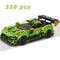 Racing Car City Speed Champions Sports Model Building Blocks DIY Bricks Kids Toy Classic Rally Super Racers Vehicle f1 technique