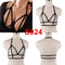 Pentagram Harness For Women Cheapest Garter Belt Erotic Goth Accessories Bondage Cupless Bra Festival Clothes Rave Sexy Lingerie