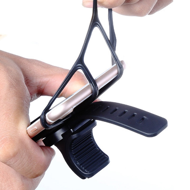 Baby Stroller Accessories Mobile Phone Holder Rack Universal 360 Rotatable Baby Pram Cart Phone Holder For iPhone Gps Device