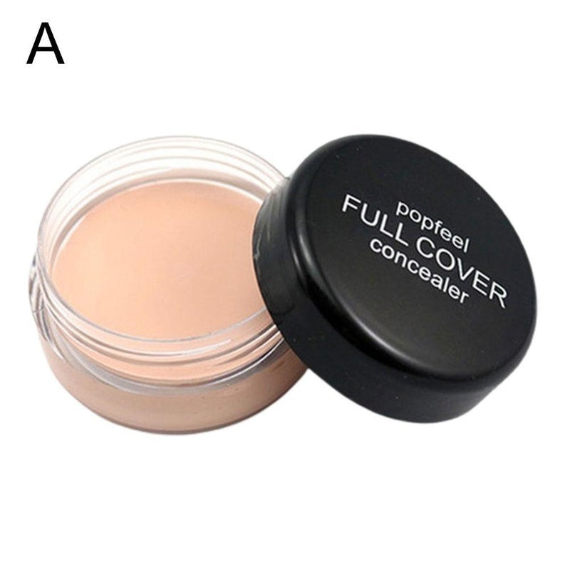 New 1Pcs 10g Natural Concealer Fade Wrinkles &amp; Dark Circles Face Oil Control Foundation Smooth Concealer Setting Cream 5 Colors