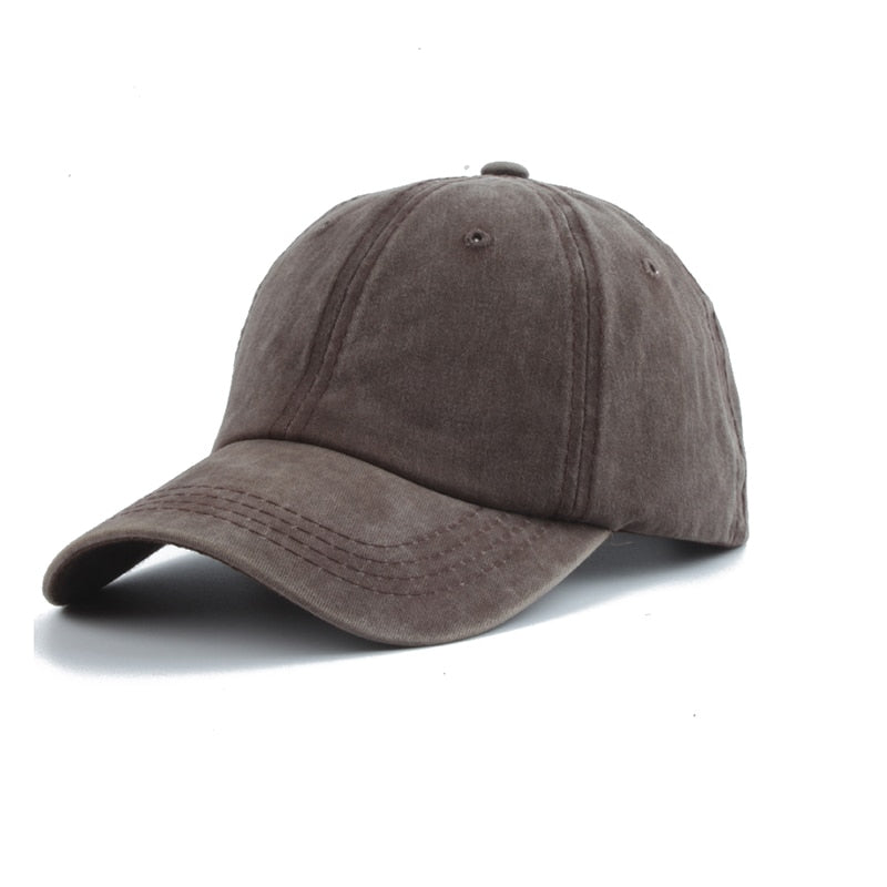 2022 New Vintage Washed Cotton Baseball Cap Parent Kids Sun Hats For Boy Girl Spring Summer Snapback Baby Hat