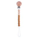 Pacifier Clips Chain Silicone Beads BPA Free DIY Dummy Clip Holder Soother Chains Baby Teething Toys Chew Gifts