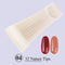 Clear Nature Black False Tips For Nail Art Display Oval Fan Style Nail Swatch Polish Stand Tips Practice Manicure Tools BEA23-2
