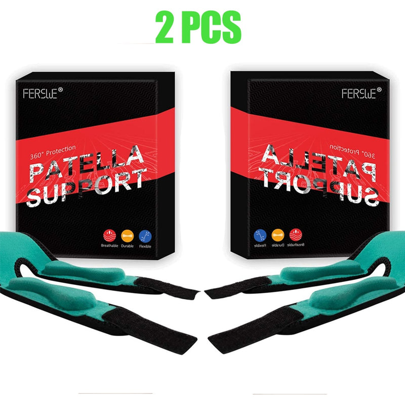 Patella Knee Strap Adjustable Anti-Slip Knee Pain Relief Support for Sport Injury Joint Pain Patella Stabilizer for Sports