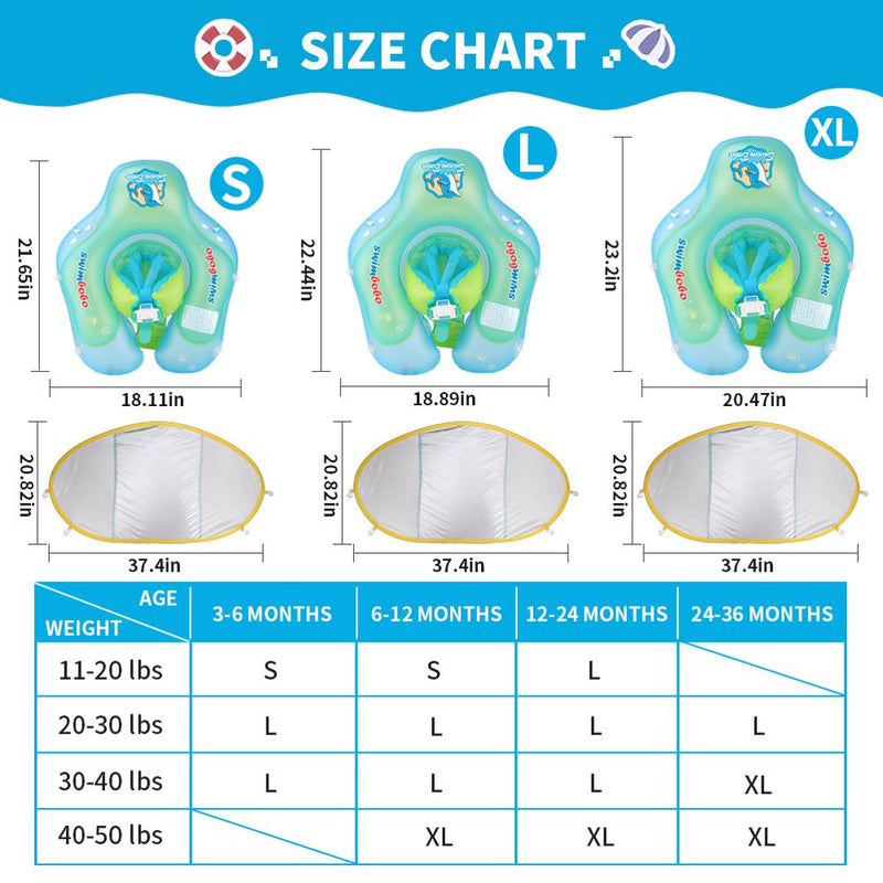 New Upgrades Baby Swimming Float Inflatable Infant Floating Kids Swim Ring Circle Bathing Summer Toys Toddler Rings