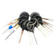 18Pcs 11Pcs Automotive Plug Terminal Remove Tool Set Key Pin Car Electrical Wire Crimp Connector Extractor Kit Accessories