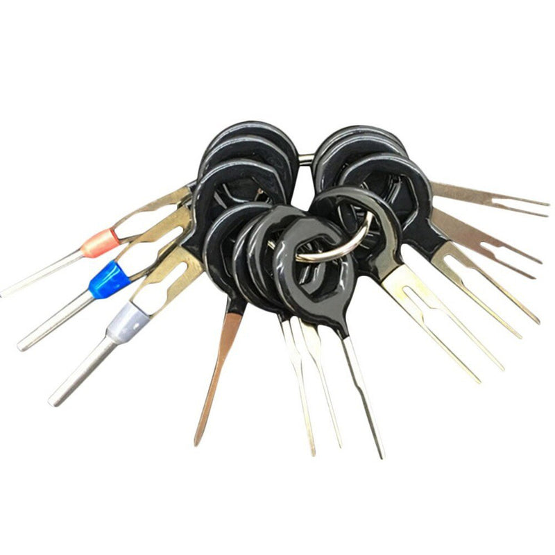 18Pcs 11Pcs Automotive Plug Terminal Remove Tool Set Key Pin Car Electrical Wire Crimp Connector Extractor Kit Accessories