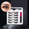 3/5/7Pairs Magnetic Eyelashes False Lashes Repeated Use Eyelashes Waterproof Liquid Eyeliner With Tweezer Makeup Set