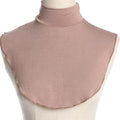 Neck Cover Fake Collar Women Cotton Jersey Hijab Ramadan Muslim Fashion Inner Cap Turban Islam Clothing Modal Turtleneck
