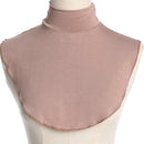 Neck Cover Fake Collar Women Cotton Jersey Hijab Ramadan Muslim Fashion Inner Cap Turban Islam Clothing Modal Turtleneck