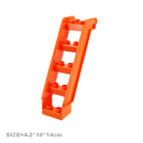 Big Building Blocks Pipeline Playground Spin Parts Slide Ladder Gear Swing Compatible Bricks Baby Assemble Interactive Toys Gift