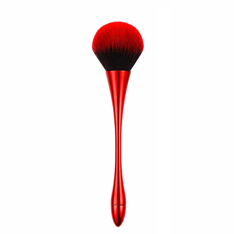 Rose Gold Powder Blush Brush Professional Make Up Brush Large Cosmetic Face Cont Cosmetic Face Cont brocha colorete Make Up Tool