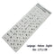 SR Standard Matte 3 in 1 Hebrew 15 Kinds Keyboard Stickers Language-English Arabic Russian Letter Film for PC Laptop Accessories