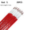 20Pcs Makeup Drawing Pen Nail Art Brush Fine Hand Painted Thin Hook Line Pen Nylon Brush Acrylic Painting Pen Nail Art Supplies