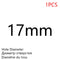 Punching Leather Hole Punch Round Steel Leather Craft Hollow Hole Punch 1mm-30mm for Metal Gaskets Leather Plastic Rubber