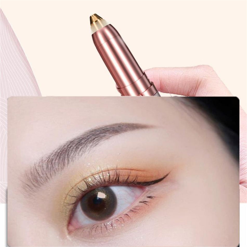 USB Electric Eyebrow Trimmer Makeup Painless Eye Brow Epilator Mini Shaver Razors Portable Facial Hair Remover Women Depilator