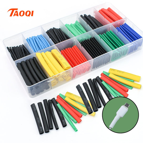2：1 Thermoresistant Tube Heat Shrink Wrapping Kit Assorted Wire Cable Sulation Sleeving 3:1  Heat Shrink Tubing