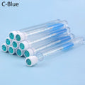 10pcs Pink Eyelashes Brushes Reusable Eyebrow Brush for Eyelash Extension Crystal Eyelash Brush Mascara Tube Make Up Hot Sales