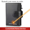 2022 Fashion Aluminum Credit Card Wallet RFID Blocking Trifold Smart Men Wallets 100% Genuine Leather Slim with Coin Pocket