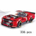 Racing Car City Speed Champions Sports Model Building Blocks DIY Bricks Kids Toy Classic Rally Super Racers Vehicle f1 technique