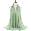 72*175cm Hijab Chiffon 2021 Maxi Big Size Scarf For Muslim Women Headscarf Ladies Headwraps Pashmina Hijab Muslim Fashion Islam