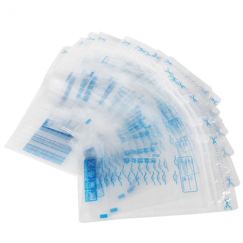 30Pcs 250ml Milk Freezer Bags Mother Milk Baby Food Breast Milk Bag BPA Free Baby Safe Feeding Bag Feeding Breast Pump Save Part
