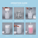 260ML Air Humidifier Ultrasonic Mini Aromatherapy Diffuser Portable Sprayer USB Essential Oil Atomizer LED Lamp for Home Car