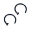 Stainless Steel Fake Piercing Nose Ring for Women Men Magnetic Septum Piercing Nose Cuff Punk Hip Hop Fake Body Jewelry Ear clip