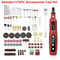 NEWACALOX USB Charging Variable Speed Mini Grinder Machine Rotary Tools Kit Grinder Set with 126pcs Engraving Accessories Kit