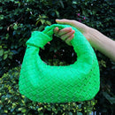 2022 Fashion woven bag luxury designer handbag brand women tote bag lady shoulder bags PU spring bags leather casual handbag