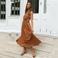 Ardm Sexy Spaghetti Strap Summer Dress 2022 New Slip Black Backless Maxi Dress Vintage Elegant Woman Party Dress Princess Dress