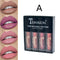 4/6PCS Women Fashion Pumpkin Color Matte Velvet Lipstick Set Moisturizer Sexy Lip Stick Makeup Beauty Cosmetic