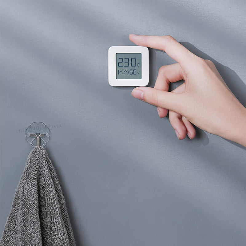 2020New 1-10pcs Xiaomi Mijia Bluetooth Thermometer 2 Wireless Smart Electric Digital Hygrometer Thermometer Work with Mijia APP
