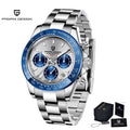 2022 New PAGANI Design Top Brand Men&#39;s Sports Quartz Watches Sapphire Stainless Steel Waterproof Chronograph Luxury Reloj Hombre