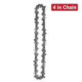WOSAI 4 inch 6 inch Chain Guide Electric Chainsaw Chains and Guide Used For Logging And Pruning Electric Saw Parts Garden Tool