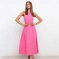 Ardm Sexy Spaghetti Strap Summer Dress 2022 New Slip Black Backless Maxi Dress Vintage Elegant Woman Party Dress Princess Dress
