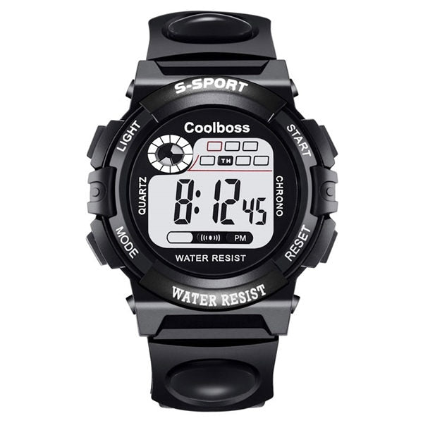 COOBOS New Men LED Digital Watches Luminous Fashion Sport Waterproof Watches For Man Date Army Military Clock Relogio Masculino