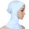 Muslim Underscarf Women Modal Hijab Cap Adjustable Muslim Stretchy Turban Full Cover Shawl Cap Full Neck Coverage for Lady