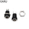 5-10Pcs 3A 12v For DC Power Supply Jack Socket Female Panel Mount Connector5.5*2.5mm 5.5*2.1mm Plug Adapter 2 Terminal Types
