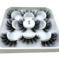 2022 New 5 pairs natural false eyelashes fake lashes long makeup 3d mink lashes eyelash extension mink eyelashes short eyelashes