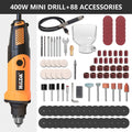 HILDA Electric Drill Mini Engraver Rotary Tool 400W Mini Drill 6 Position Rotary Tools Mini Grinding Machine