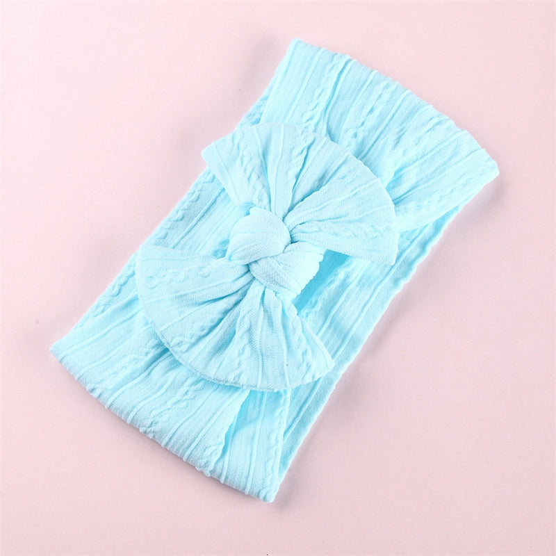 BalleenShiny Fashion Florals Headband Newborn Baby Elastic Princess Hairbands Child Kids Pearl Fresh Style Cute Headwear Gifts